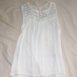 Flowy Lace Tank Top